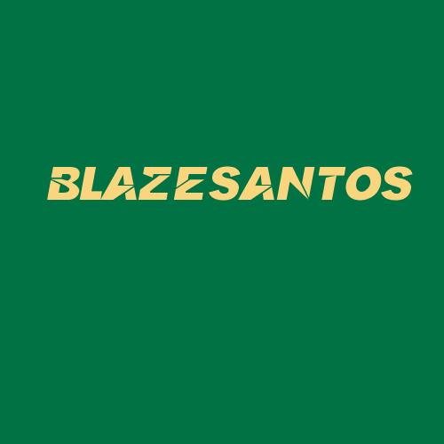 Logo da BLAZESANTOS